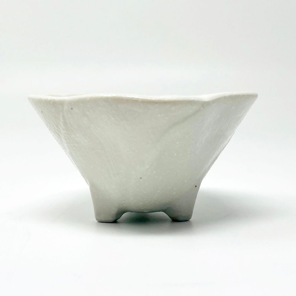 Footed Kobachi Flower Dish White (3.25"D) image 6