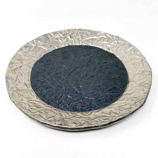 Round Plate (9.5"D) by Bunga Yamamoto/ Hoju-gama image 0