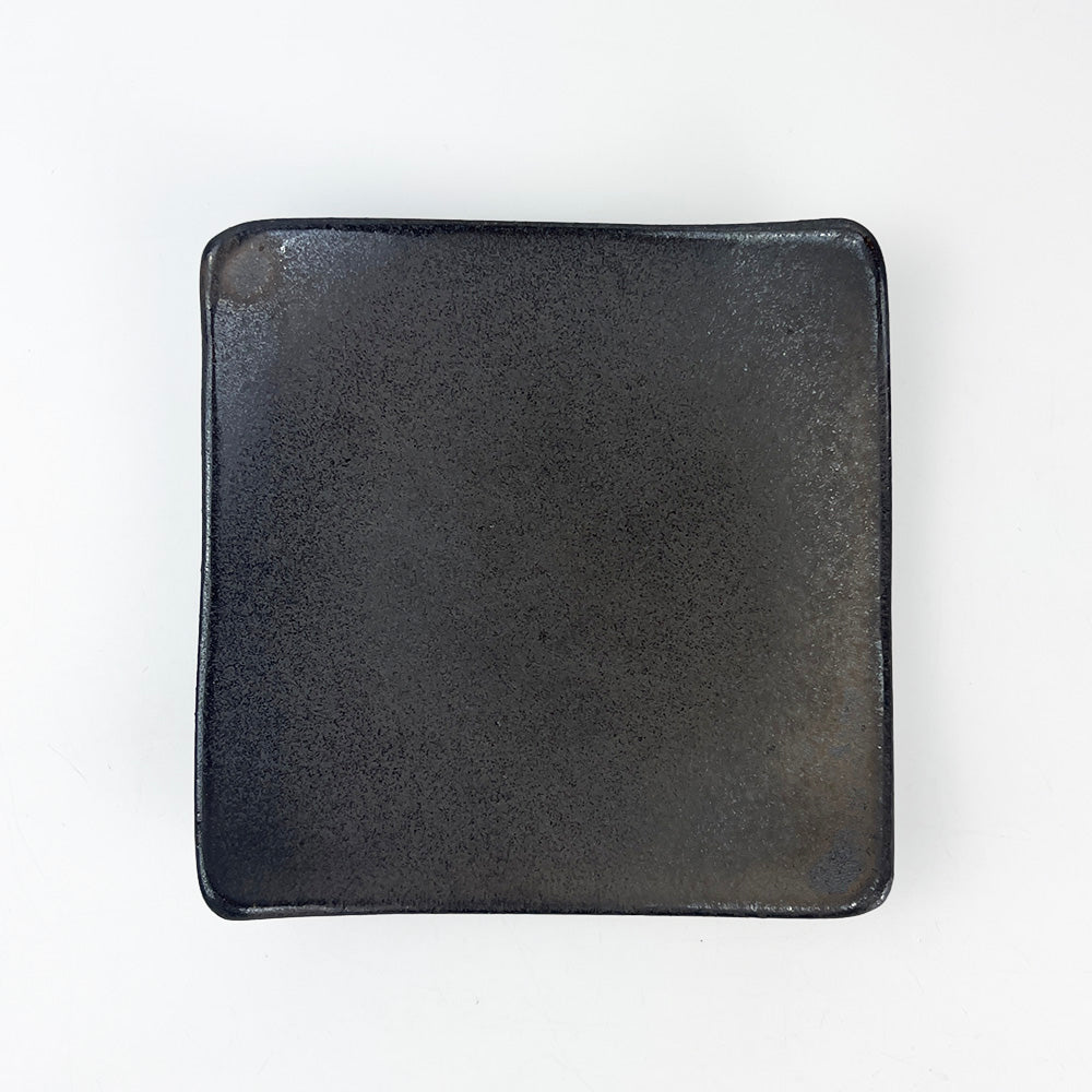 Sq. Plate Sabi (5"D) by Tadanori Imano image 1