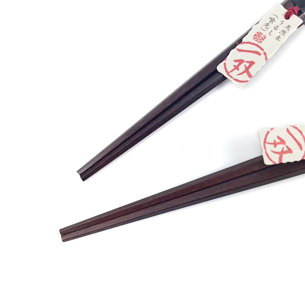 Wakasa-nuri Pair Chopsticks Set Hanabi (9" and 8.25") image 3