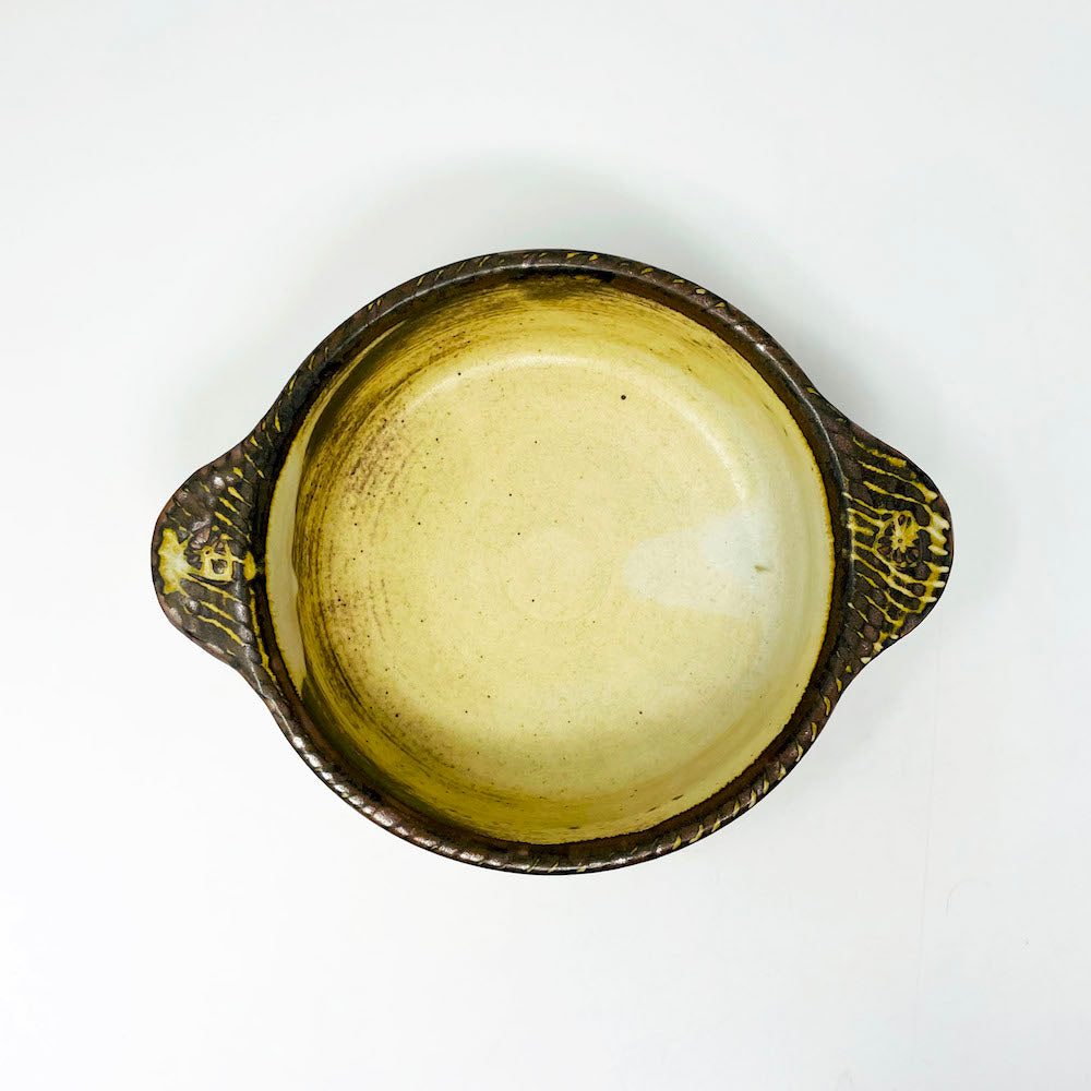 Oven safe Gratin Dish Small by Masayoshi Wakui (5.5"D) image 1