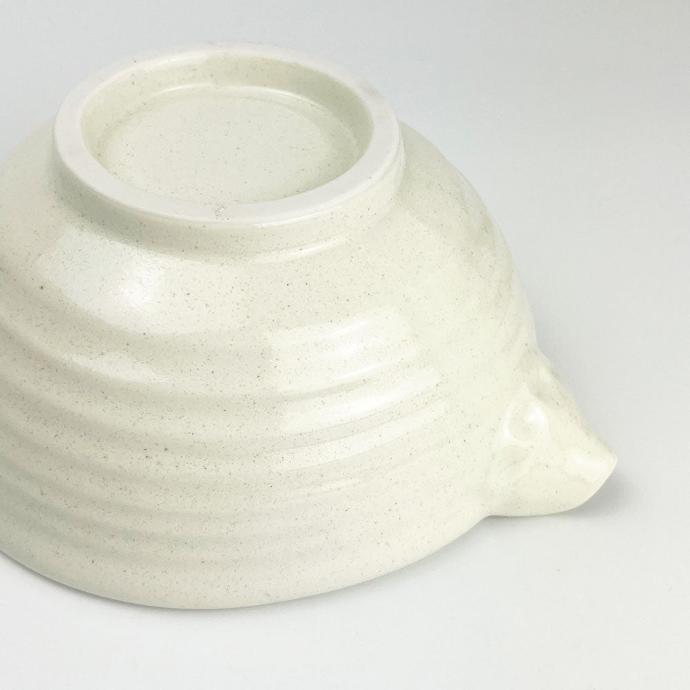 Kobiki White Katakuchi Bowl (6.5"x 5.5") image 5