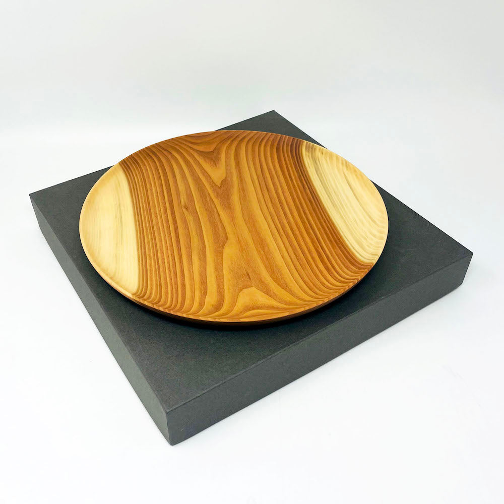 Wooden Plate Japanese Maple (10.5"D) image 2