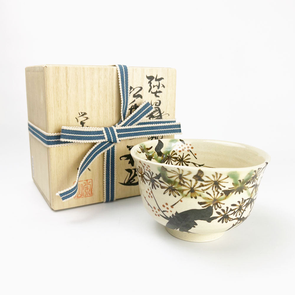 Matcha Bowl Oribe Shochikubai Umemura (8.5 oz) image 0