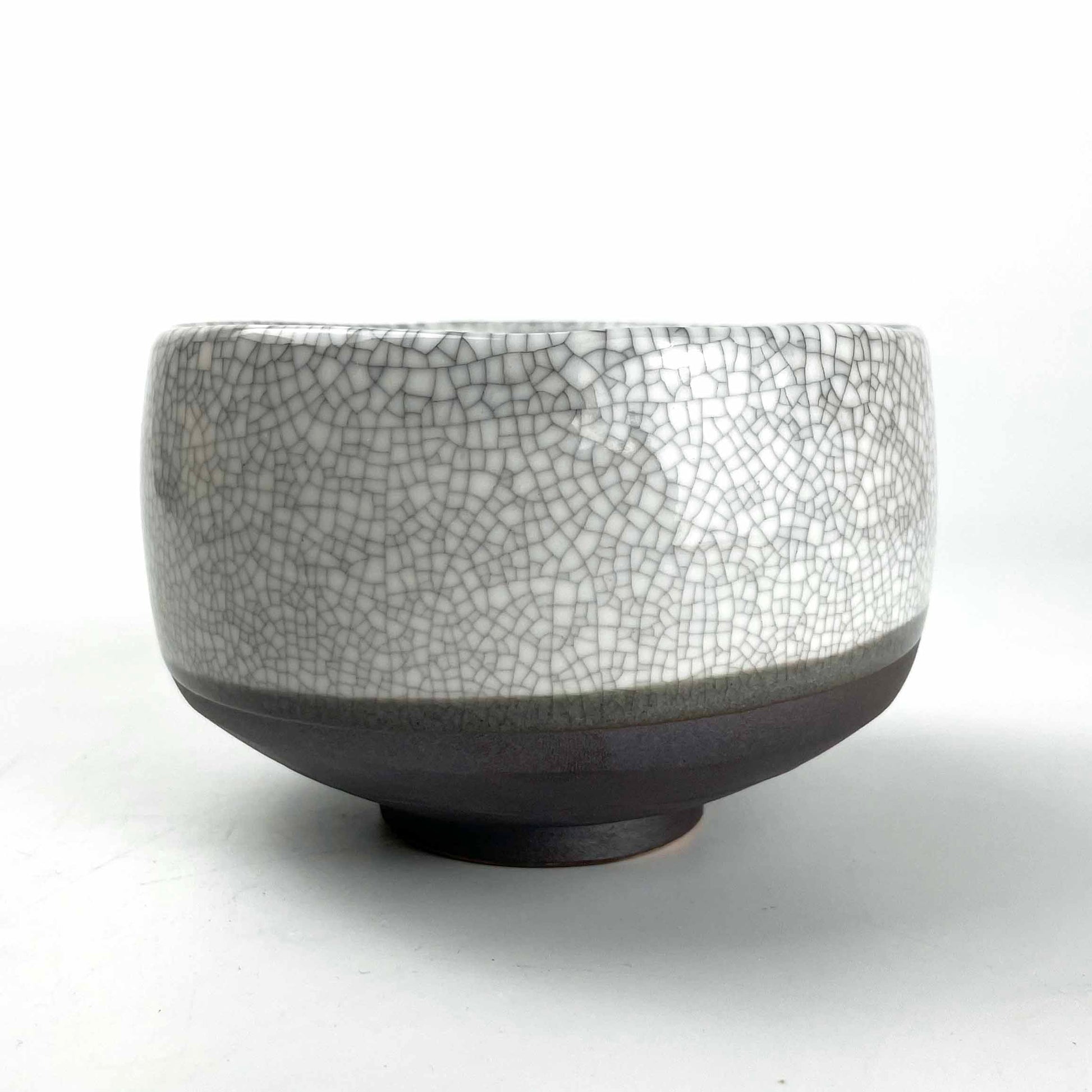 Matcha Bowl Kannyu Shiro (4.5"D) image 4