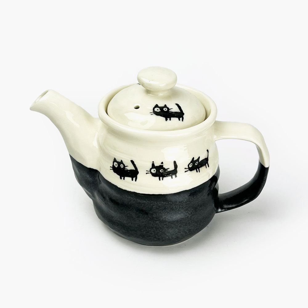 Tea Pot Black Cat (13 fl.oz ) image 5