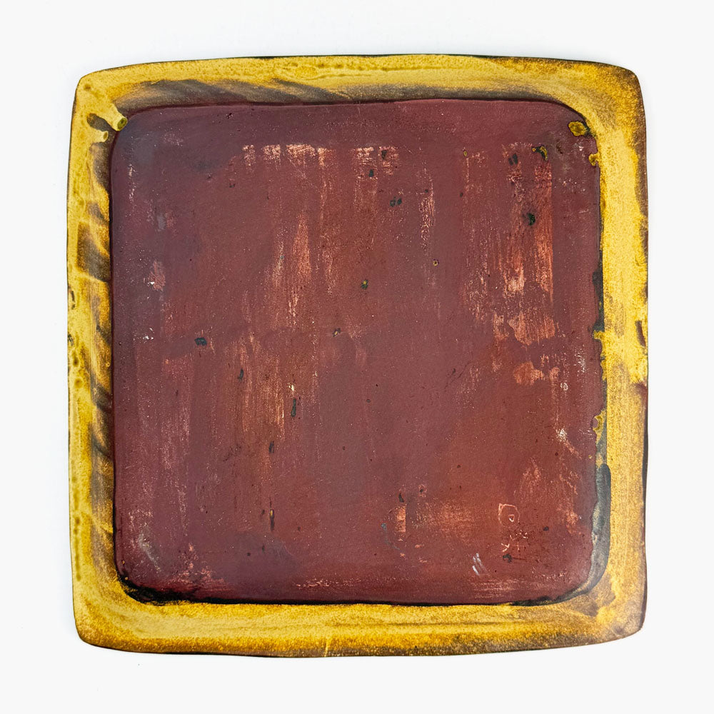 Sq Plate Toucan (9.75") by Yoji Horikoshi image 2