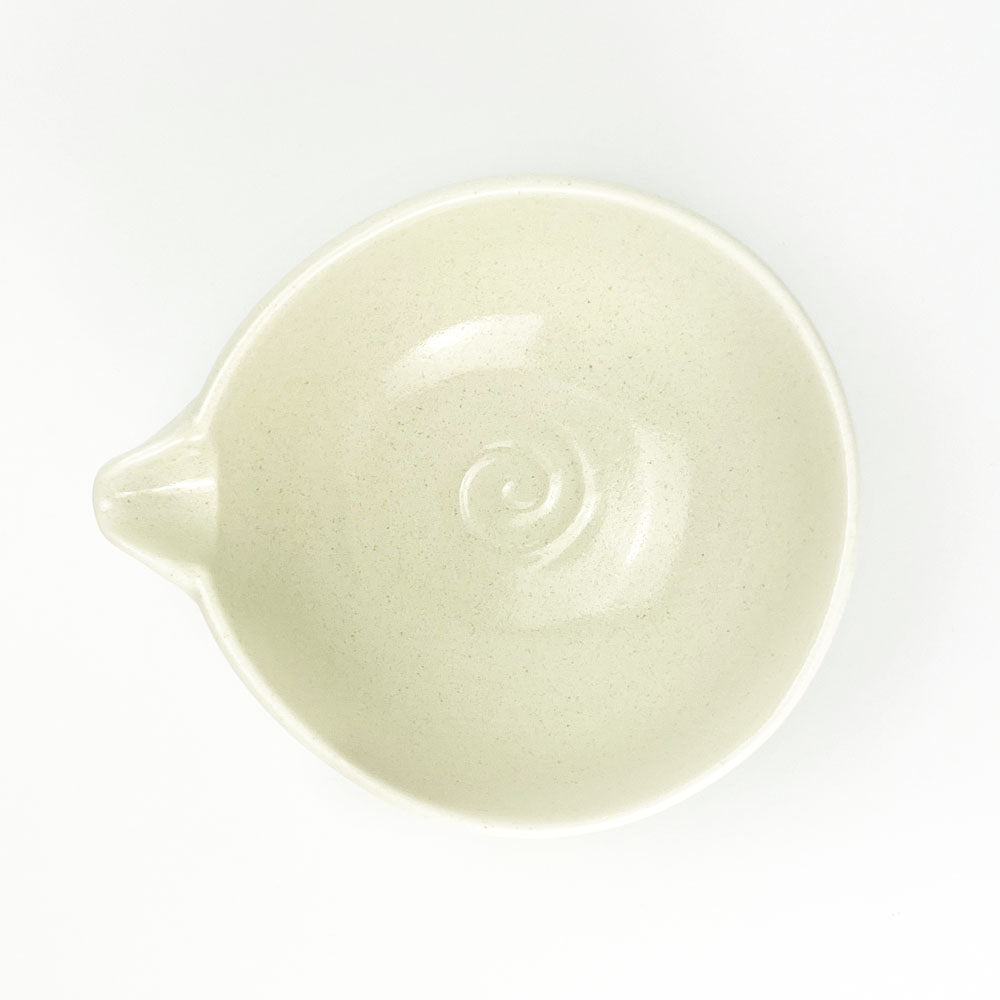 Kobiki White Katakuchi Bowl (6.5"x 5.5") image 3