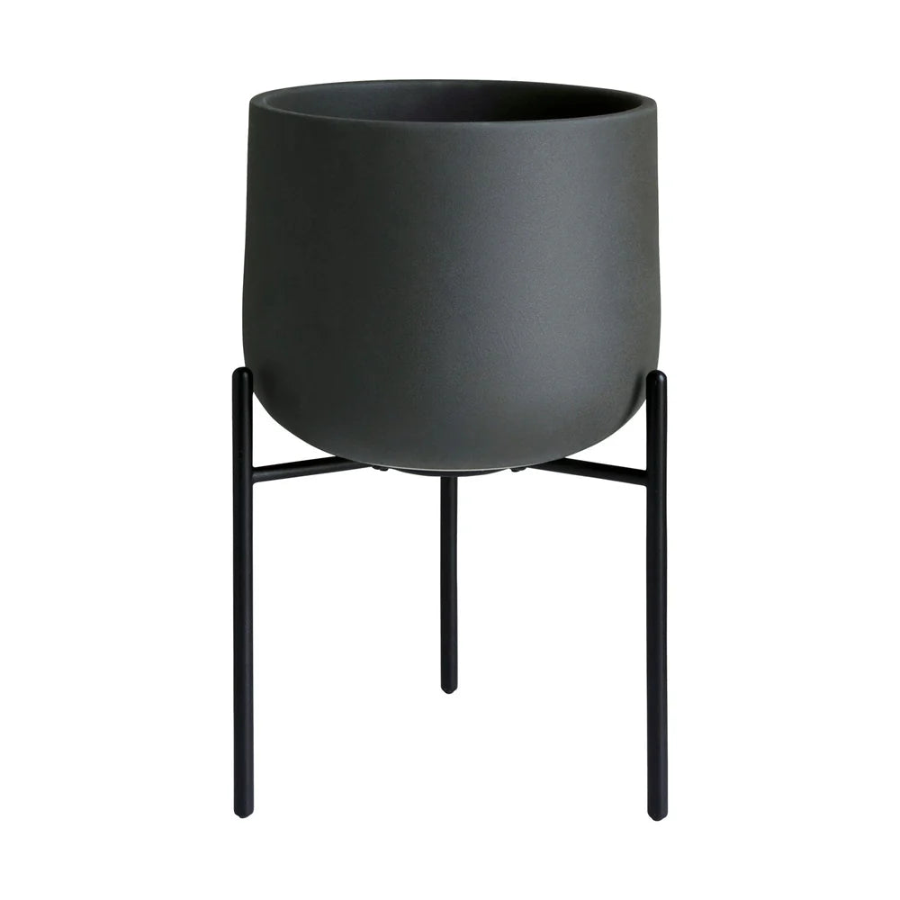 KINTO Plant Pot 160mm - Dark Gray image 0