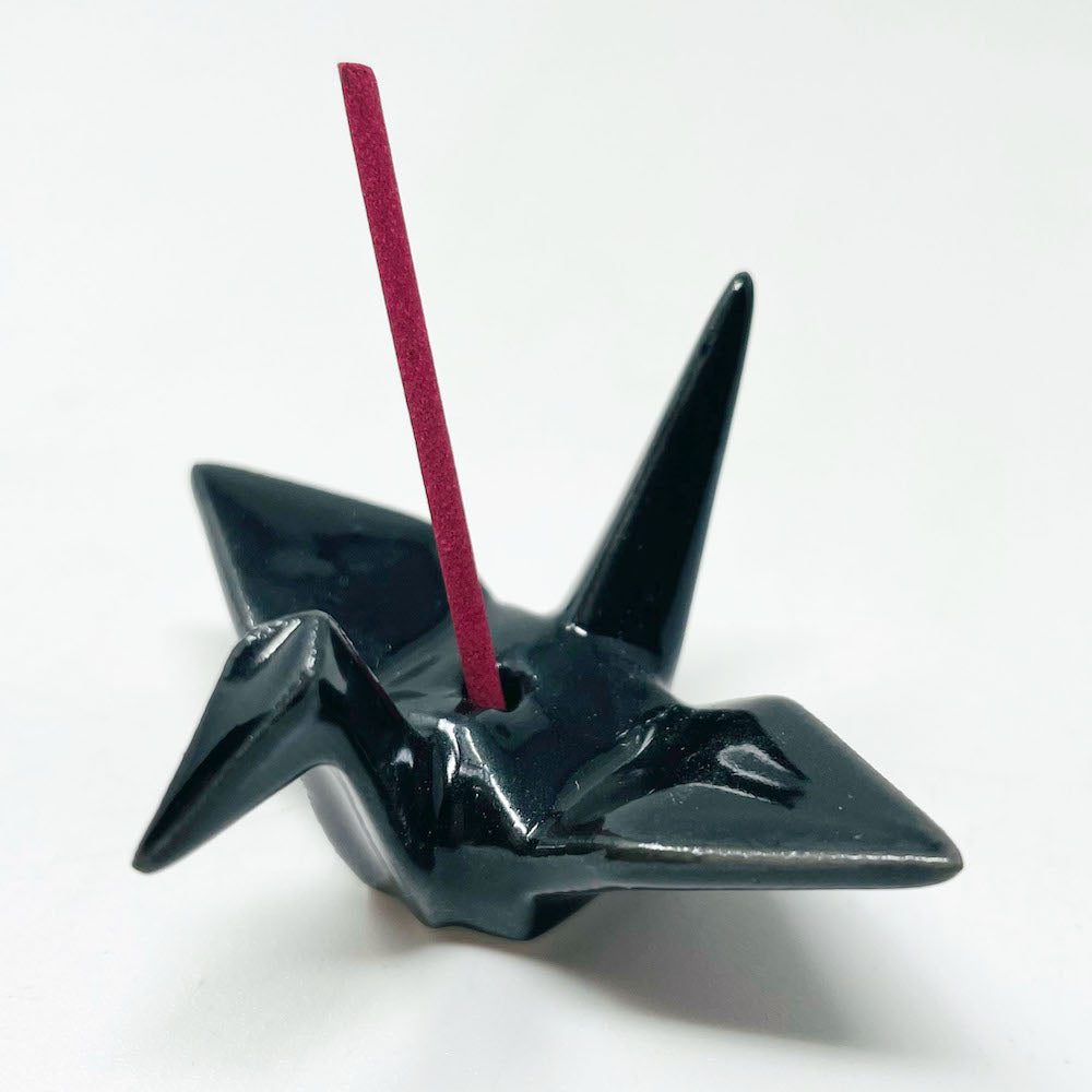 Incense Stand - Crane Black image 0