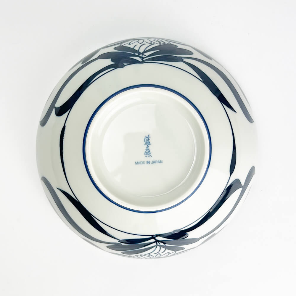 Blue Flower Ramen Bowl (8.25"D) image 8