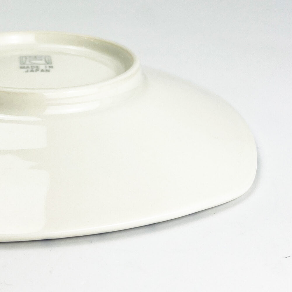 Blue and White Stripe Medium SQ. Plate (7.25"D) image 7