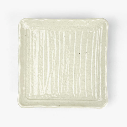 Sq. Plate Sogi White (7"D) image 0