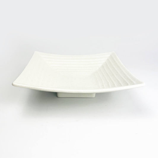SQ. Shallow Bowl White (7.25"D) image 0