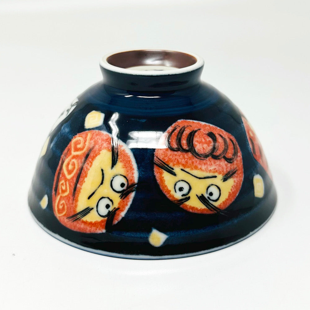 Daruma Navy Rice Bowl (4.5"D) image 2