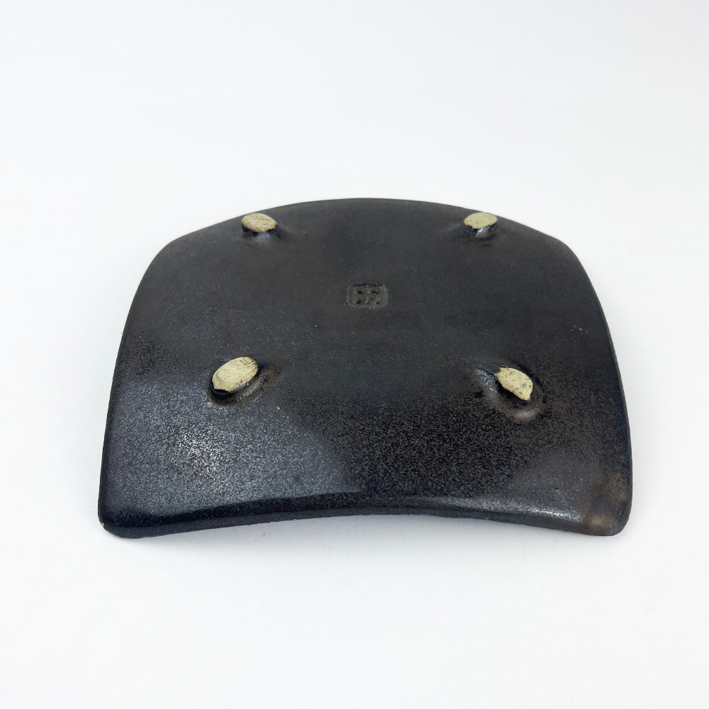 Sq. Plate Sabi (5"D) by Tadanori Imano image 3