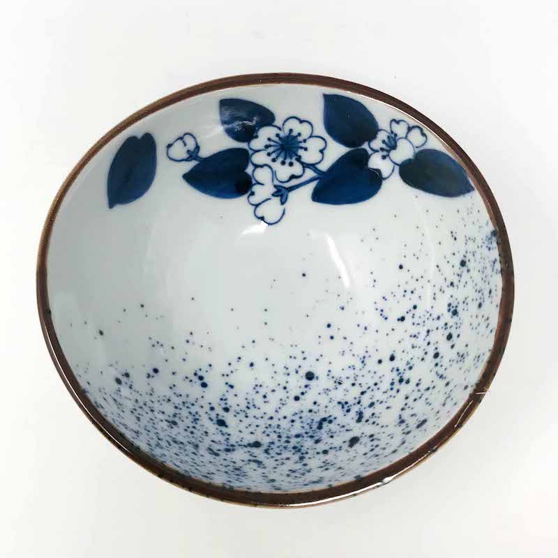 Kobachi Bowl Set of 5 Sometsuke Blue (4.25"D) image 6