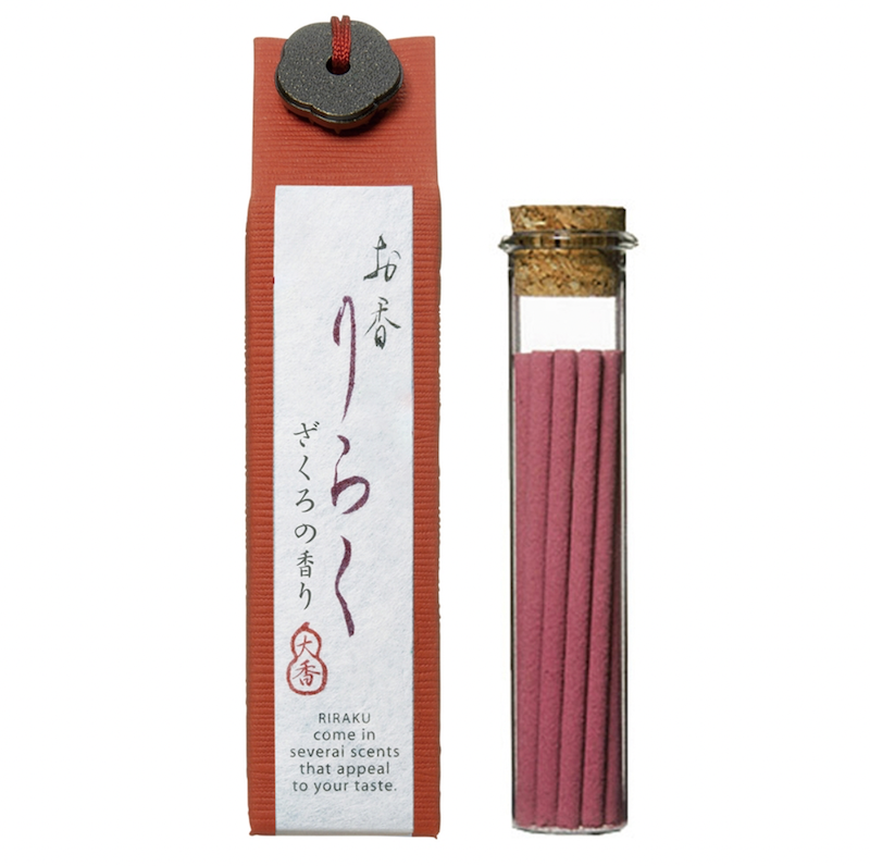 Nippon Kodo Riraku Incense - Pomegranate (15 sticks) image 1