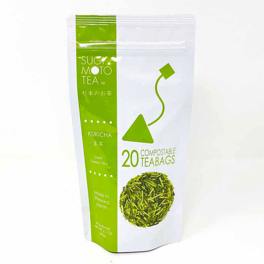 Sugimoto Kukicha Tea Bags (20 bags) image 0