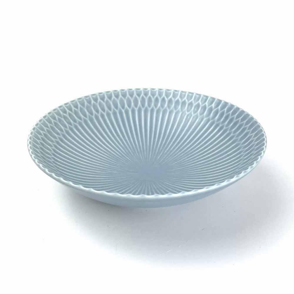 Bowl Sazanami Matte Gray (5.5"D) image 0