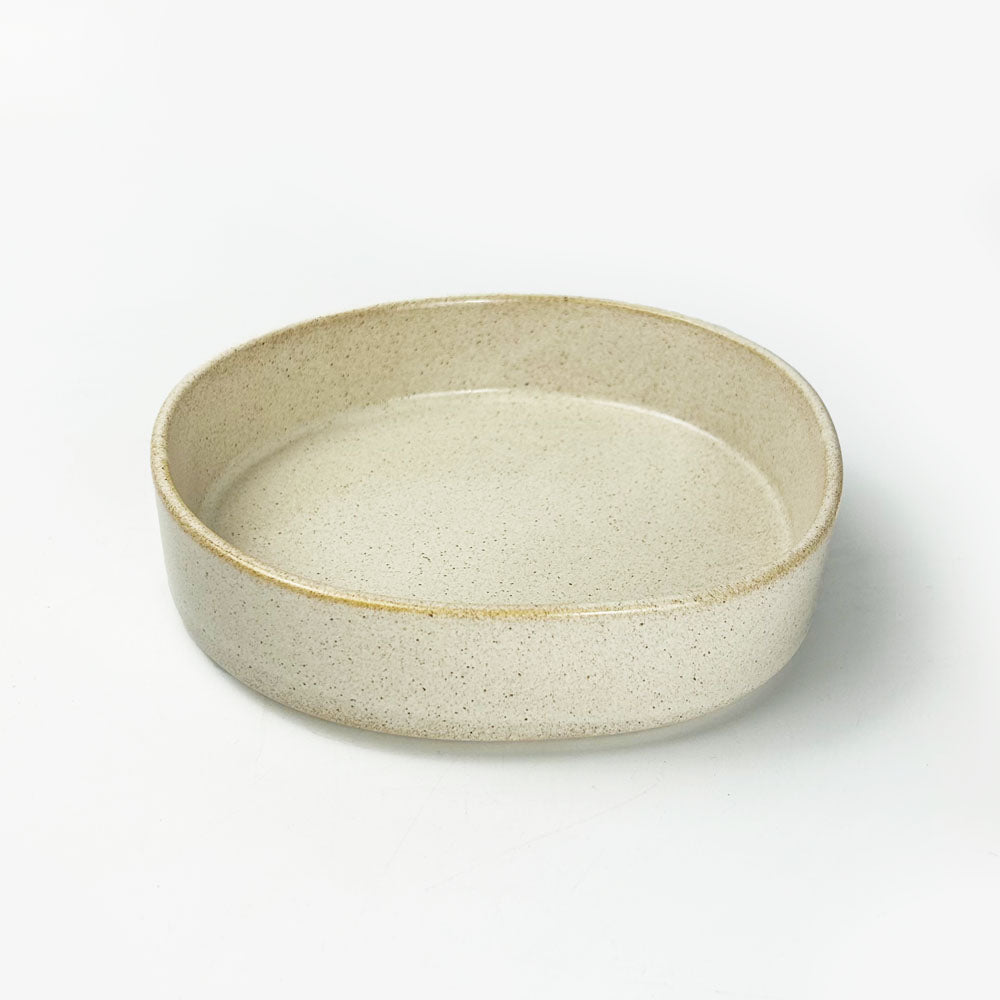 Lakole Deep Plate Medium (6.5" x 6") - Ivory image 1