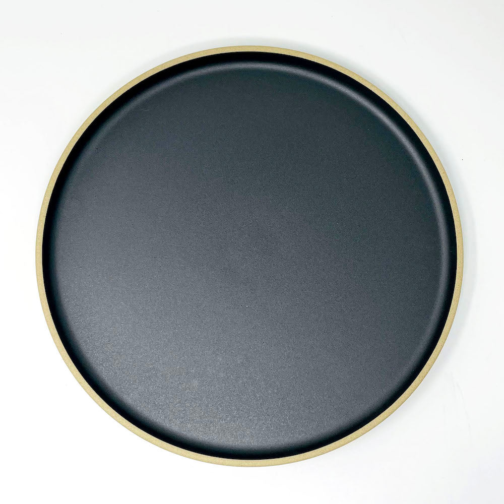 Hasami Porcelain Plate (11.75"D) - Black image 1