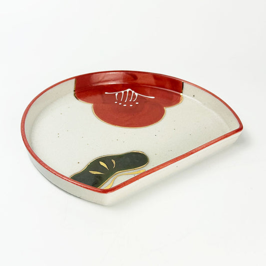 Plate Hangetsu Kinsai (7.5" x 6.5") image 0