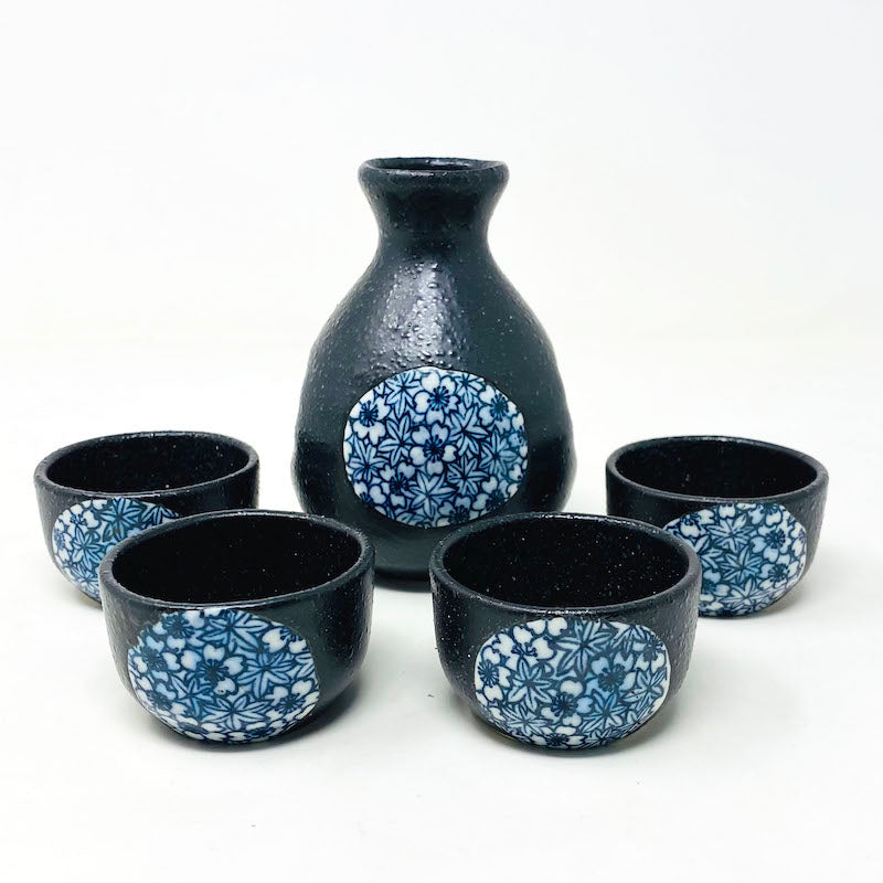 Sake Set 1:4 Cherry Blossom（春秋） image 0