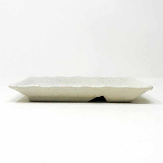 Rec.Plate White Kobiki  (8.25"x 5") image 1