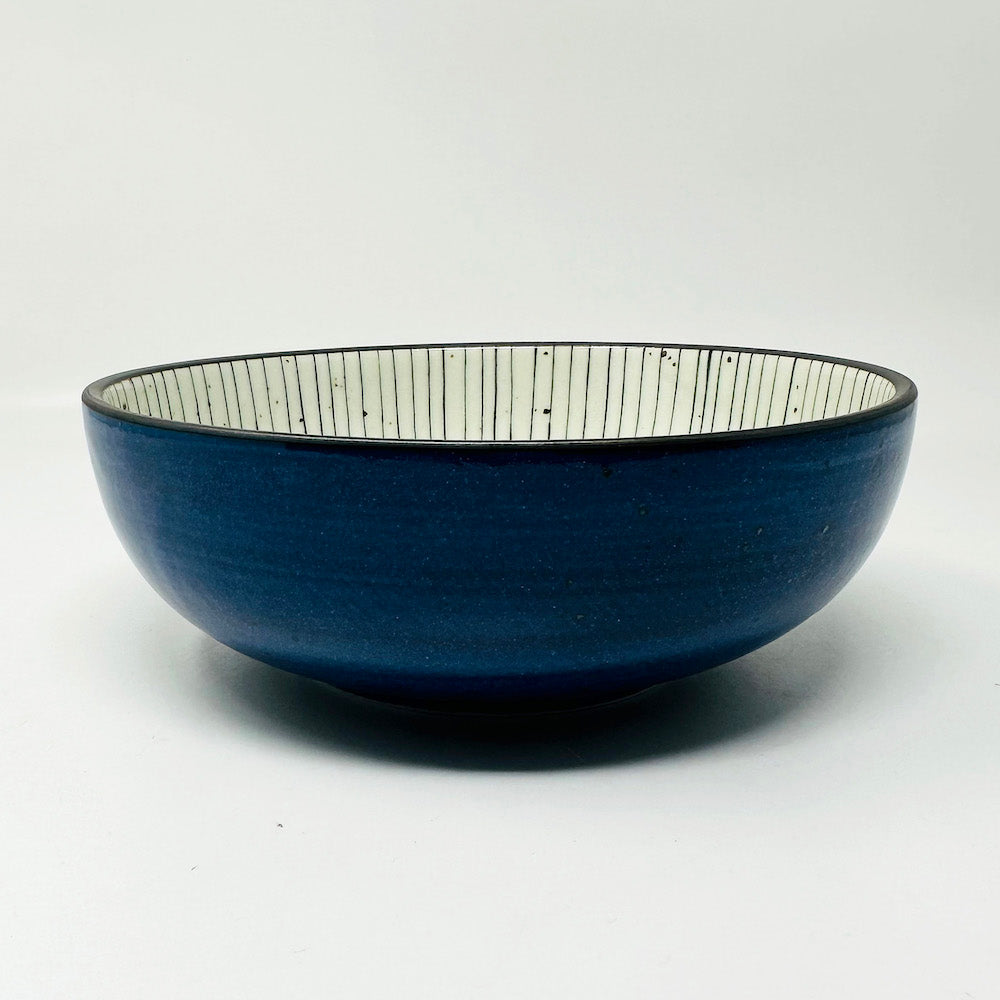 Shallow Bowl Cream Tokusa (7.75"D) image 0