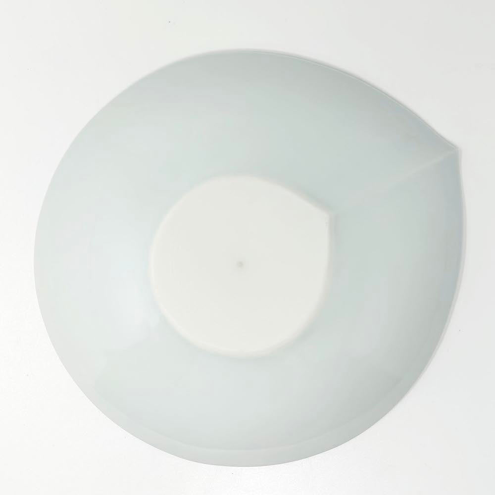 Moa Light Blue Leaf Plate (10"D) image 6