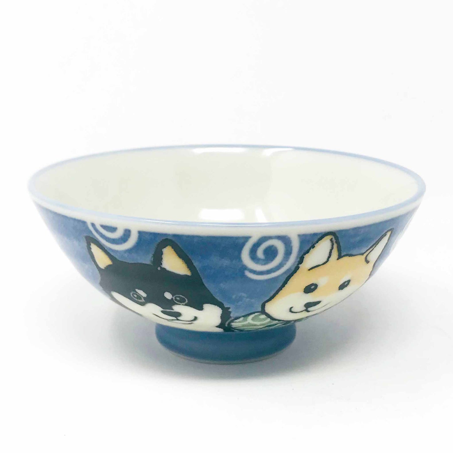 Shiba Blue Rice Bowl Large (5.5") image 1