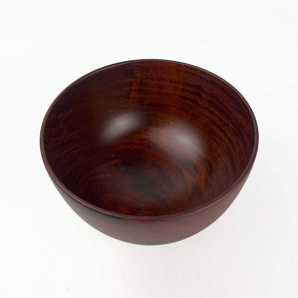 Wooden Soup Bowl Sakura Brown (4.5"D) image 5
