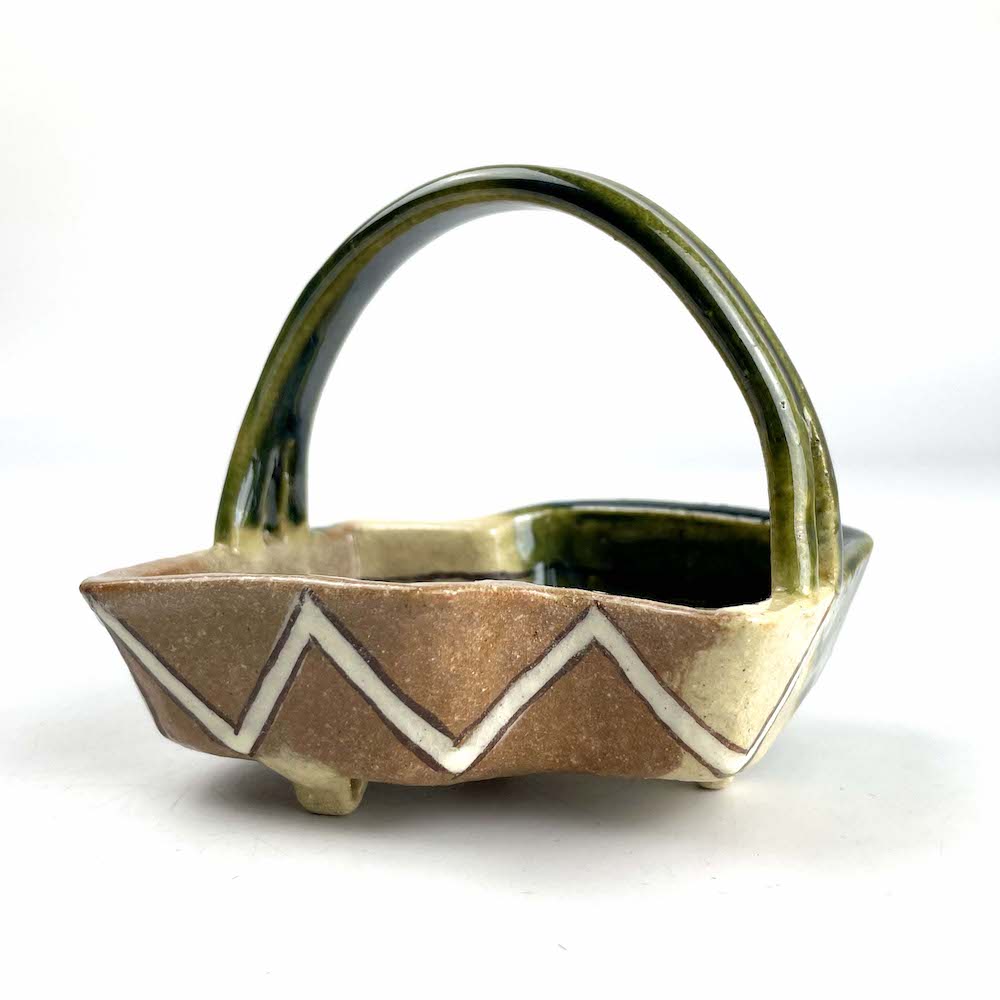 Footed Kobachi w/handle by Masayoshi Wakui (4.75"x3.5") image 5