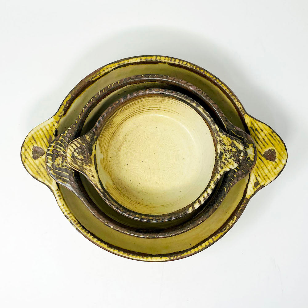 Oven safe Gratin Dish Small by Masayoshi Wakui (5.5"D) image 7