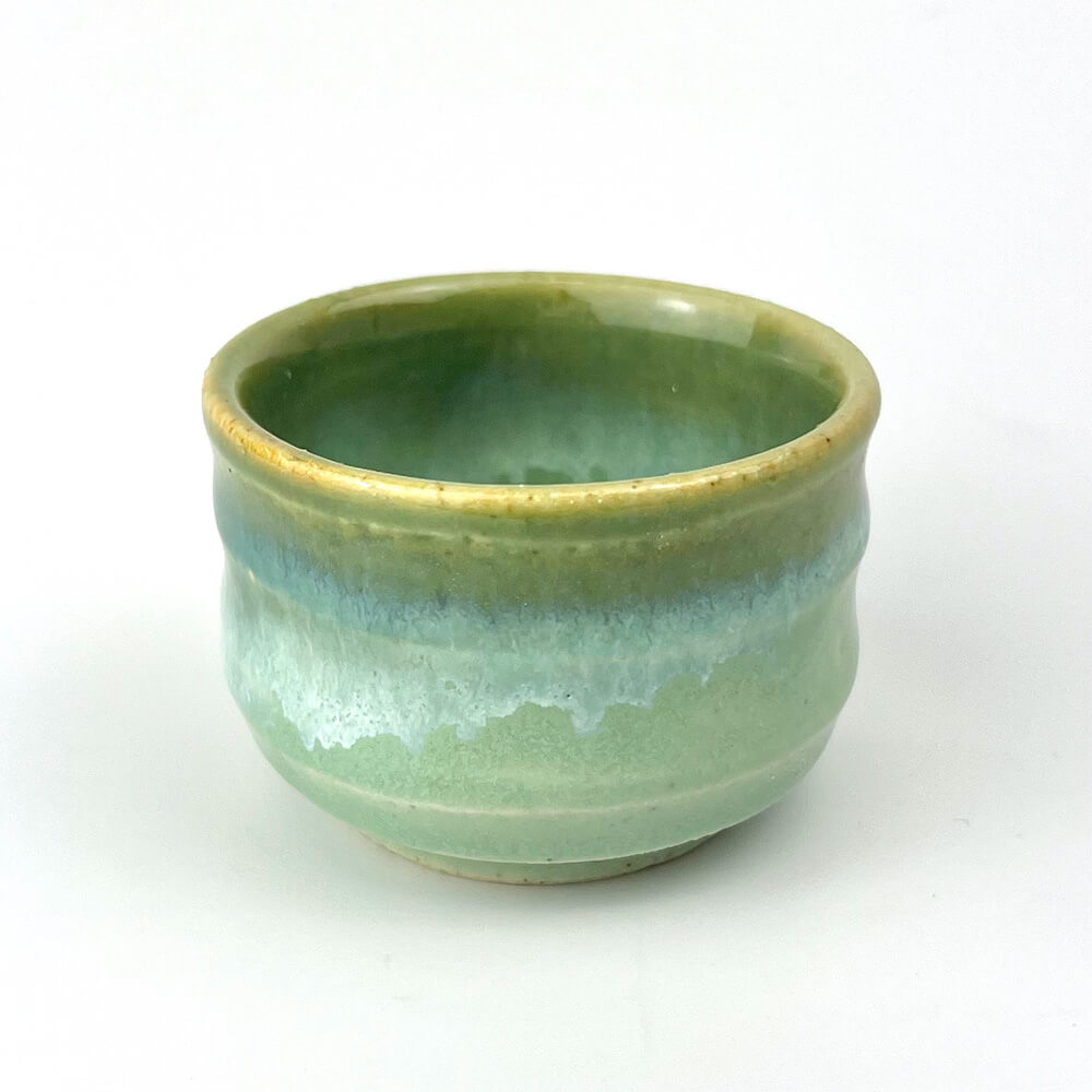 Sake Cup Green (2.5 oz) image 2
