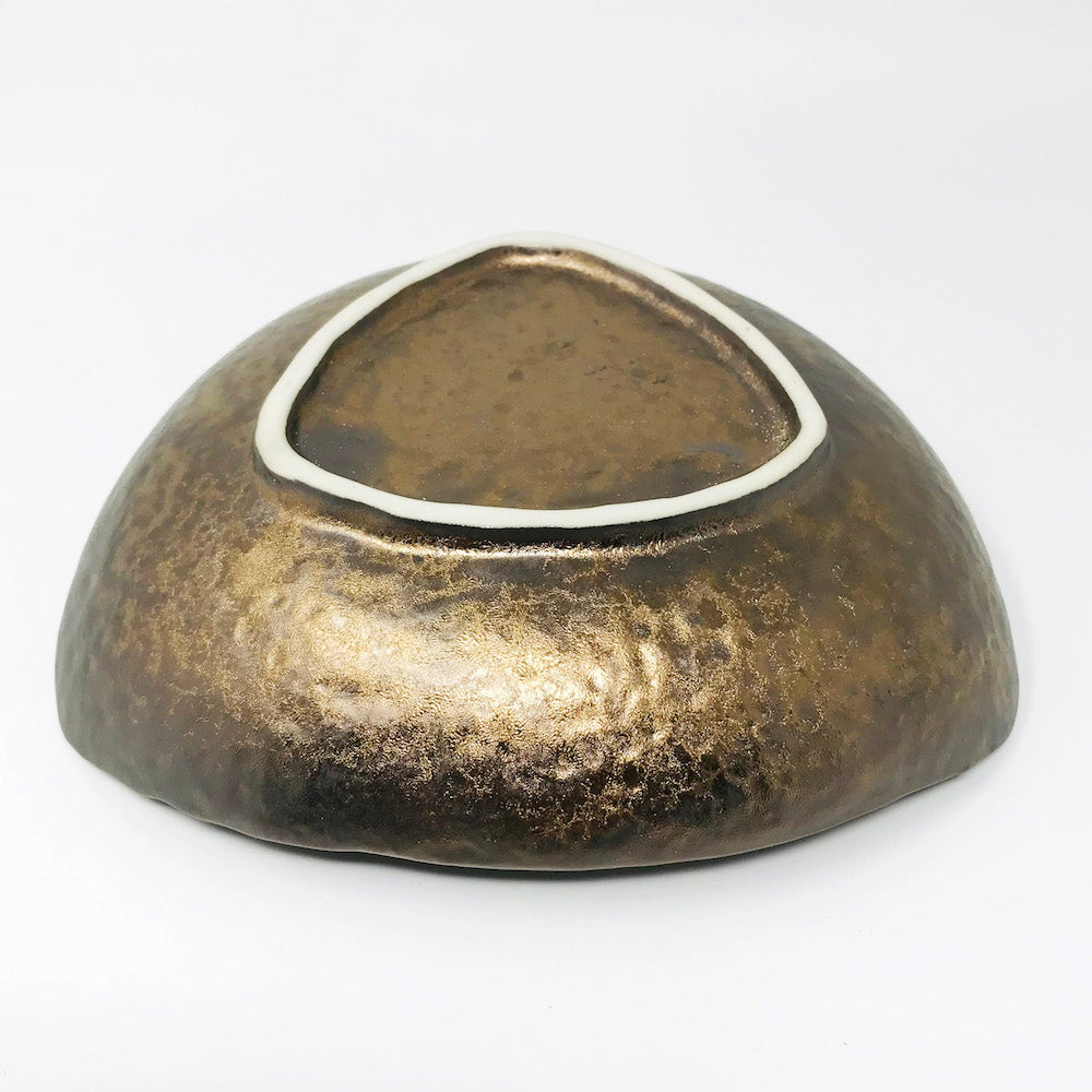 Triangle Plate Gold (6.5"D) image 3