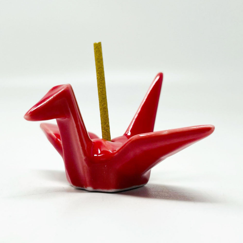 Incense Stand - Crane Red image 1