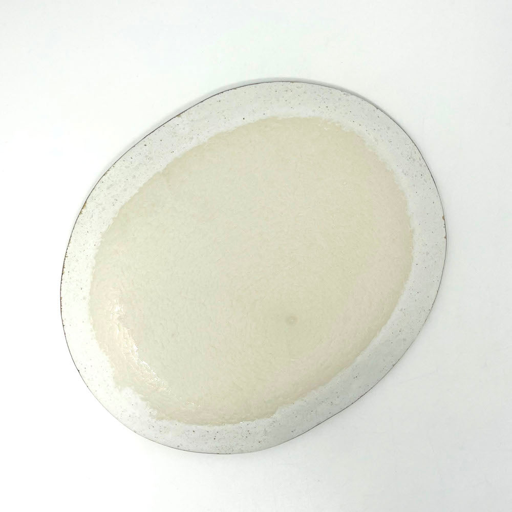Oval Plate Shirokaratsu Medium (8.75"x7") image 2
