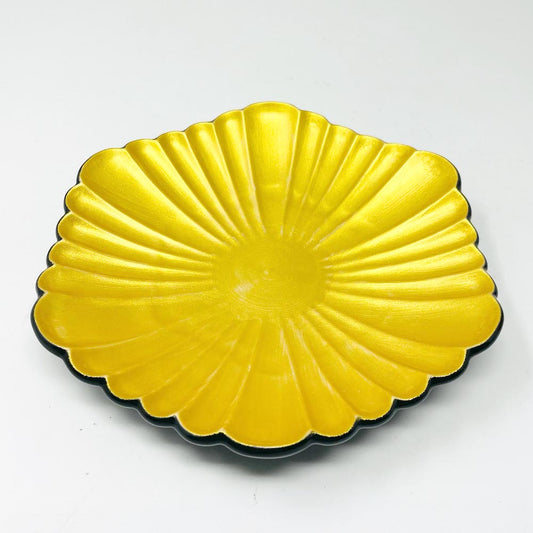 Plate Kokuyuki Kinsai Gold (7.5"D) image 0