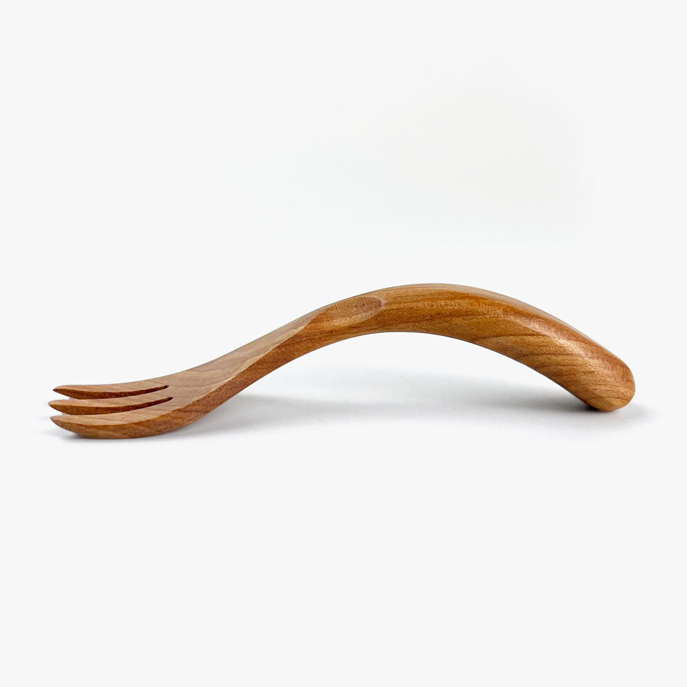 Wooden Fork for kids Sakura (4.75"L) image 2