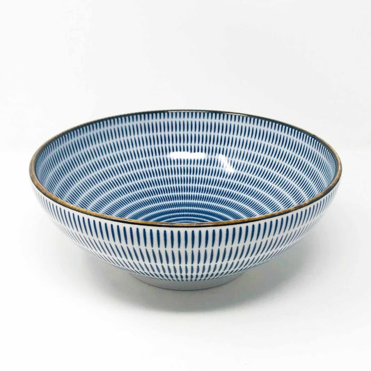 Bowl Tochiri Blue (8.5") image 0