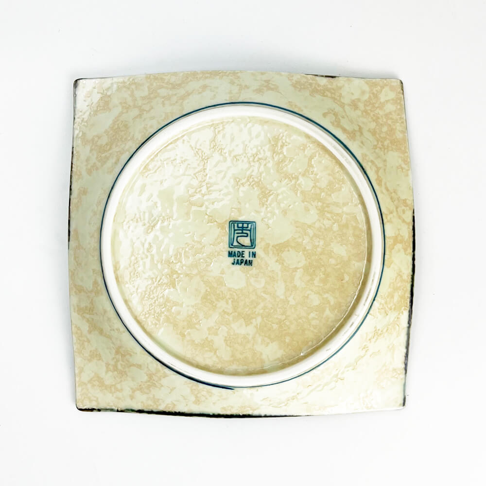 Blue Balloon Flower SQ. Plate (6.5"D) image 5