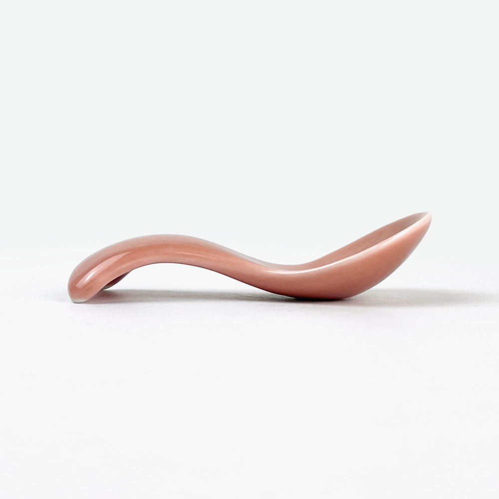 Chopstick Rest Spoon Pink (3" x 1.5") image 3