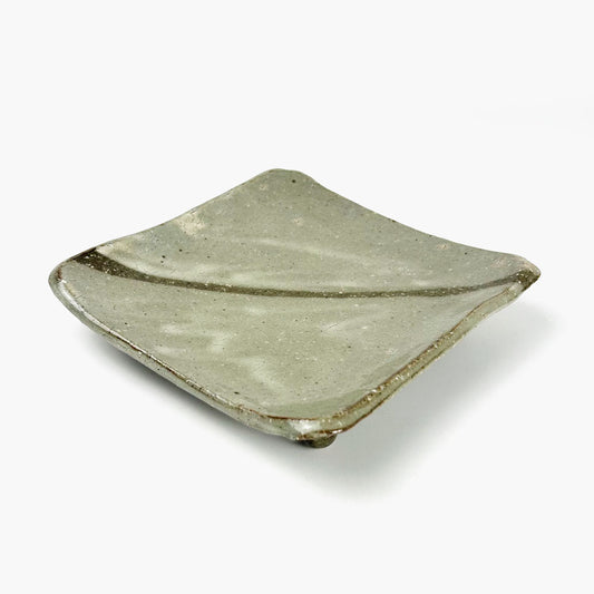 SQ. Footed Plate (6.75"D) by Tomo Enokida image 1