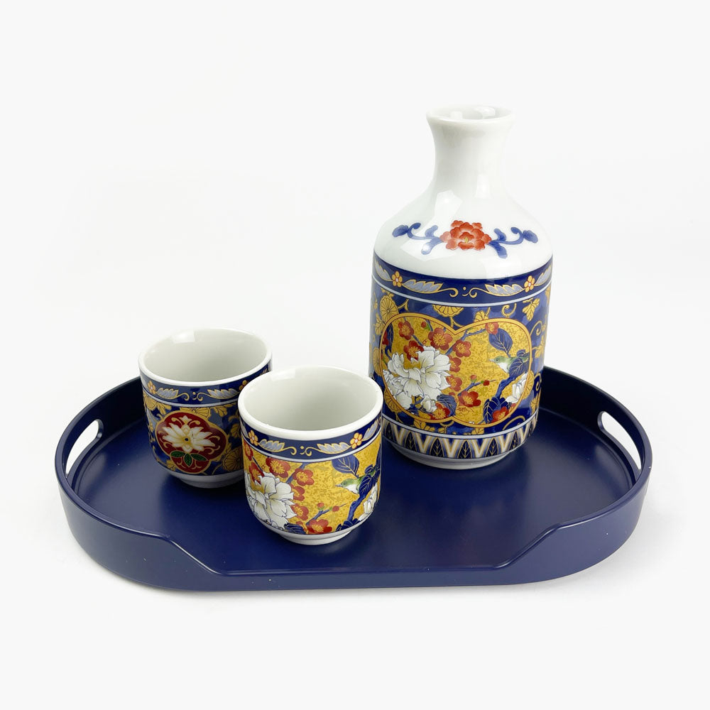 Sake Set 1:2 with Tray Botan (10 fl.oz) image 8