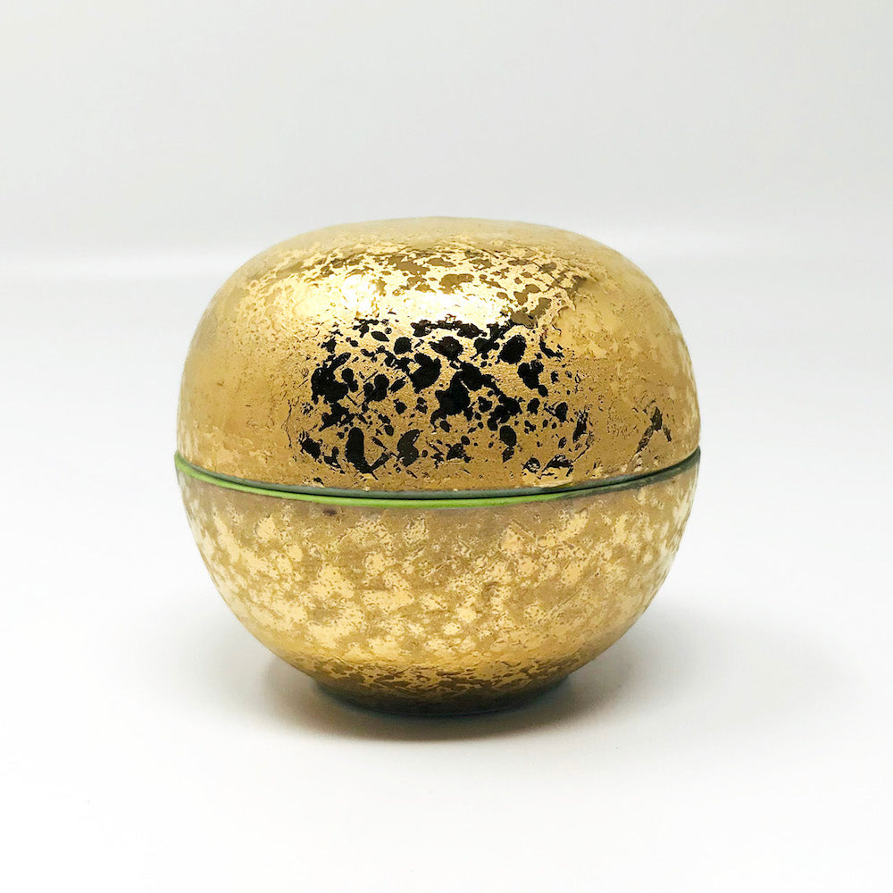 Cov. Bowl Gold Chinmi Dish (3"D) image 1