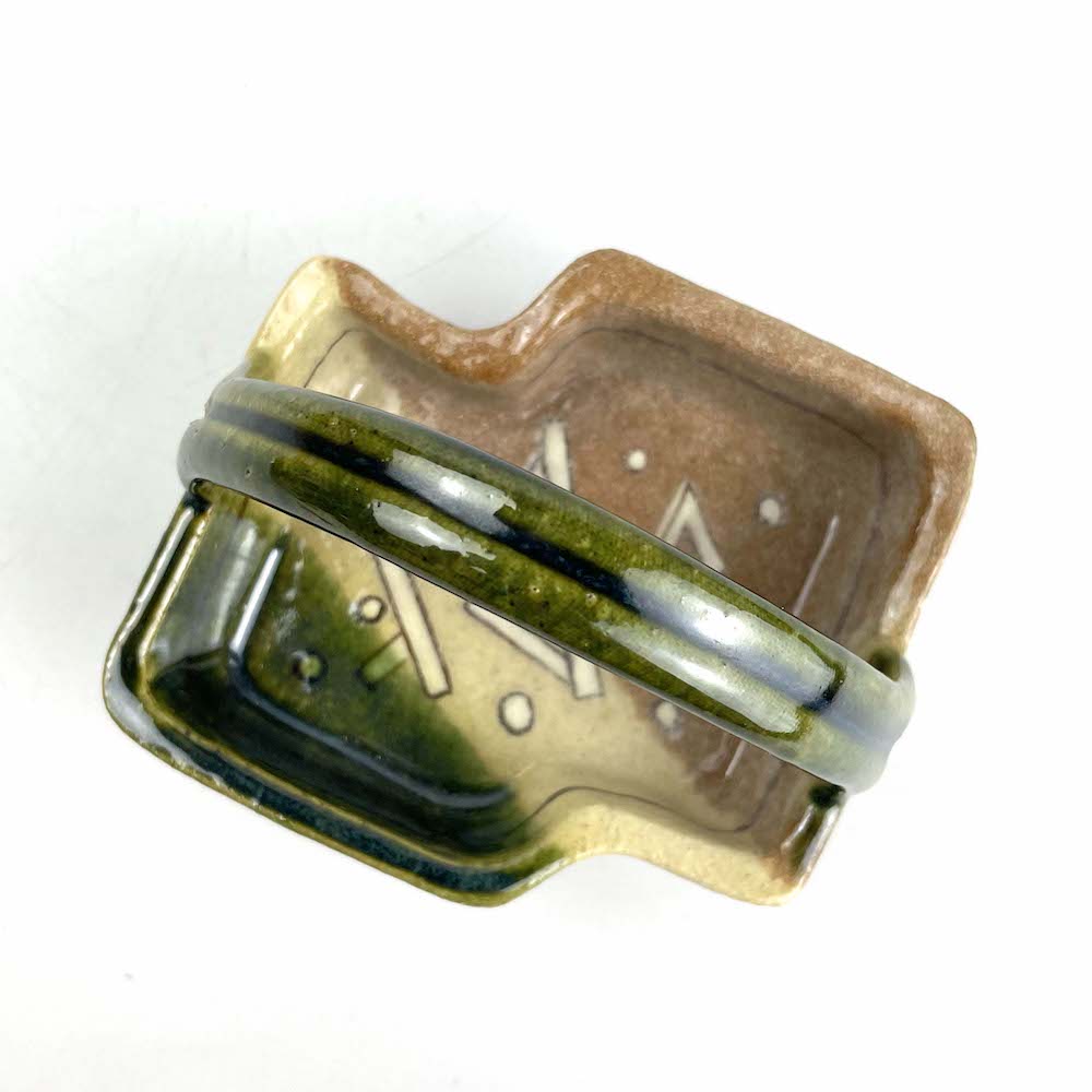 Footed Kobachi w/handle by Masayoshi Wakui (4.75"x3.5") image 7