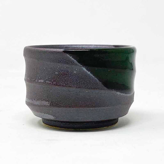 Sake Cup Sabi Green (2.5 D x 1.75"H) image 1