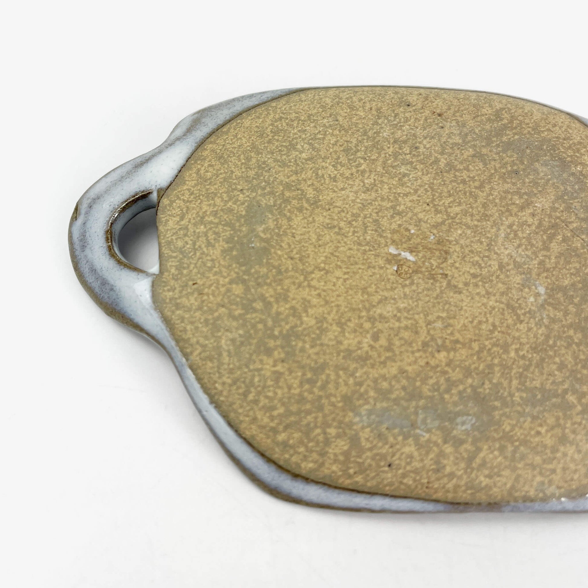 Mamezara Dish Mug White (4.25" x 3") by Keishuugama image 4